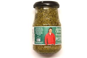 Pesto z kolendrą i orzechami nerkowca - Jamie Oliver