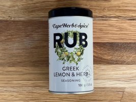 Rub Greek lemon & herb CapeHerb Spice